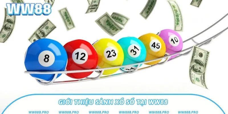 Sảnh xổ số với nhiều hình thức hiện đại