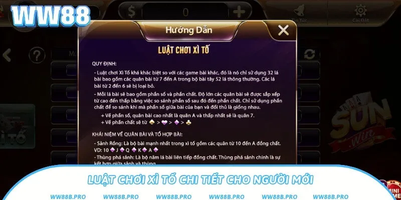 Luật đánh xì tố và quy trình chia bài